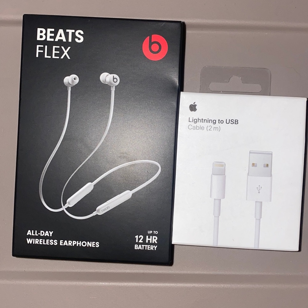 Beats Flex wireless  and Apple lightning
